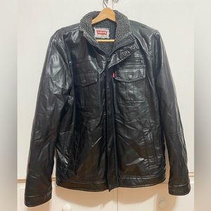 Levi’s faux leather jacket